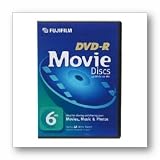 Cheap Fujifilm 25302606 DVD-R 6 Pack Movie Box