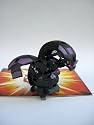 - Bakugan Season 2 Vestroia Black Darkus 3 Headed Hades Dragonoid 710g Loose