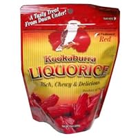 Kookaburra Australian Strawberry Licorice, 10 oz