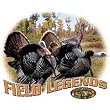 Field Legends~turkey Adult T-Shirt