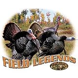 Field Legends~turkey Adult T-Shirt