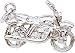 Jewelry : Motorcycle Charm by Rembrandt Charms