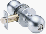 Schlage Lock F80CSVORB626 Orbit Storeroom Lockset