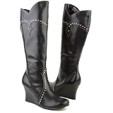 Rampage Understood Black knee-high