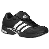 adidas Men's Excelsior 5 TR Baseball Cleat,Black/White/Silver,8 M