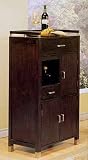 Solid Oak Wine Cabinet