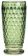 Villeroy & Boch Boston Green Crystal Highball Glasses, Set of 4