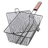 Charcoal Companion Non-Stick Shaker Basket for Grilling