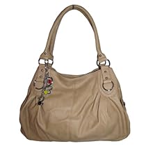 Hot Sale Large Charm Hobo Handbag (Tan)