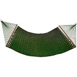 Hammaka 2022-HMKA Weave Hammock, Green, Wood