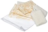 DII's Microfiber 7-Piece Bath Set, Natural