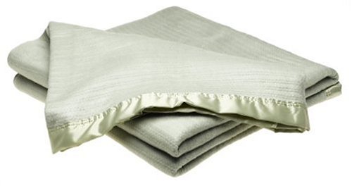 Wamsutta Acrylic Thermal Full/Queen Blanket, Sage