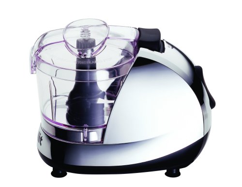Dualit 88220 260-Watt 17-1/2-Ounce Mini Chopper with High and Low Speeds, Chrome