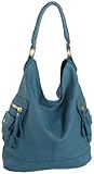 IMAGE OF Linea Pelle Dylan 40815 Large Shoulder,Turquoise,One Size