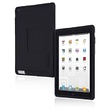 Incipio iPad 2 SILICRYLIC Hard Shell Case with Silicone Core - Black/Black