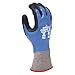 Nitrile Cut Resistant Gloves, ANSI/ISEA Cut Level 4, Cotton, Polyester Lining, Black, Blue, S, PR 1 (12 Pieces)