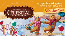 Celestial Seasonings Gingerbread Spice Holiday Herb by Celestial Seasonings