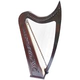 22 String Rosewood Harp with case - B001M54ZP8