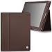 CaseCrown Bold Standby Case for Apple iPad 2 / The new iPad (Built-in magnet for Apple Smart Cover’s sleep & awake) – Brown