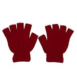 Fingerless Magic Glove-Red W27S37A