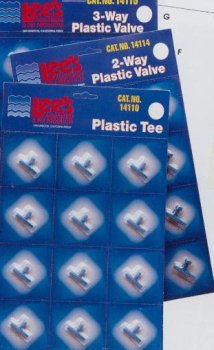 PLASTIC 2-WAY VALVE (12/CD)