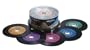 Verbatim Digital Vinyl 700 MB Multicolor CD-R Spindle (25 Discs)