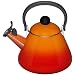 Le Creuset Kone Kettle with Whistle, Volcanic, 1.6 Litre