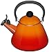 Le Creuset Kone Kettle with Whistle, Volcanic, 1.6 Litre