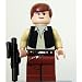 Lego Star Wars Han Solo Minifigure with Blaster