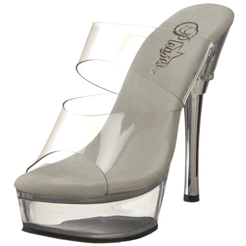 Pleaser Women's ALLURE-602/C/M Platform Sandal