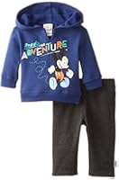 Disney Baby Boys'  Mickey Mouse 2 Piece Hoodie Set