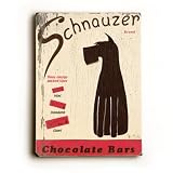 Schnauzer Chocolate Bars , 12×9