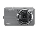 Samsung ST50 Digitalkamera (12 Megapixel, 3-fach opt. Zoom, 6,9 cm (2,7 Zoll) Display, Bildstabilisator, 14,2 mm d�nnes Edelstahlgeh�use) silber - 