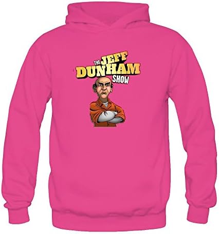 ZHEIUU Women's Jeff Dunham Pink Hoodie