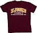 Basketball The Older I Get By X Jocks 100% Cotton Short Sleeve Shirt in Adult Sizes