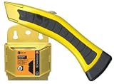 Techni Edge 03-835 Swift Switch Retractable Utility Knife with 50 Pack Blade Dispenser