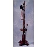 Plantation Cherry 71" High Wood Costumer Coat Rack