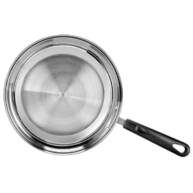 Range Kleen 10 Inch Open Fry Pan Stainless Steel