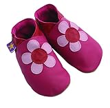 Poppy Fuchsia, cute soft leather baby shoes, Medium 6-12 months [並行輸入品]