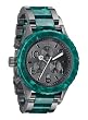 Nixon - 42-20 Chrono - Gunmetal / Emerald Acetate watch