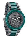 Nixon - 42-20 Chrono - Gunmetal / Emerald Acetate watch
