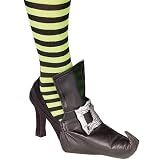 Witch Shoe Covers Silver Adult