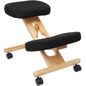 Wooden Ergonomic Kneeling Posture Office Chair [WL-SB-210-GG]