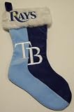 Tampa Bay Rays Colorblock Plush Christmas Stocking