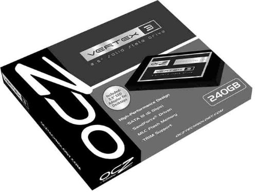 OCZ 90GB Vertex 3 SATA 6Gb/s 2.5-Inch Performance Solid State Drive (SSD) with Max 550MB/s Read and  Max 4KB Write 85K IOPS- VTX3-25SAT3-90G
