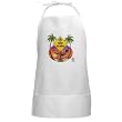BBQ Apron - Relaxing Nude on the Beach