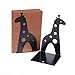 Marrywindix Black Cute Giraff Nonskid Bookends Bookend Art Gift