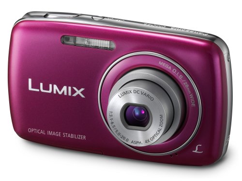 Panasonic Lumix S3 Digital Camera - Violet (14.1MP, 4x Optical Zoom) 2.7 inch LCD