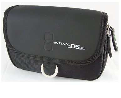 Childrens Toyshop  Video Games : Official XVIDIA Nintendo DSL / DS Lite Carry Case / Bag plus Game Storage in Black