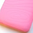 Apple iPod Nano 3 (3rd Generation) Swirly Line Soft Rubber Silicone Protector Skin Case Pink